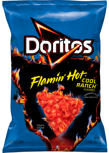 Flaming hot outlet doritos